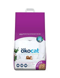 ökocat Low Tracking Natural Wood Clumping Cat Litter, Odor Control 14 Lbs - size: Medium Bag, style: Less Mess