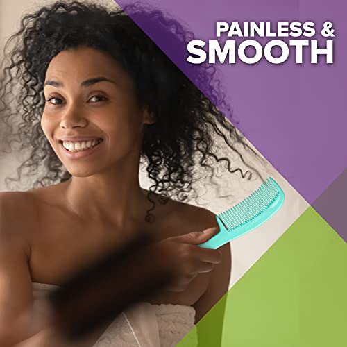 Mars Wellness 4 Piece Professional Green Comb Set for Women, Men -USA MADE | Rat tail, dresser & styling combs for teasing, parting, backcombing & sectioning. Premium grade, barber quality, Green - color: Green, size: 4 Piece Set