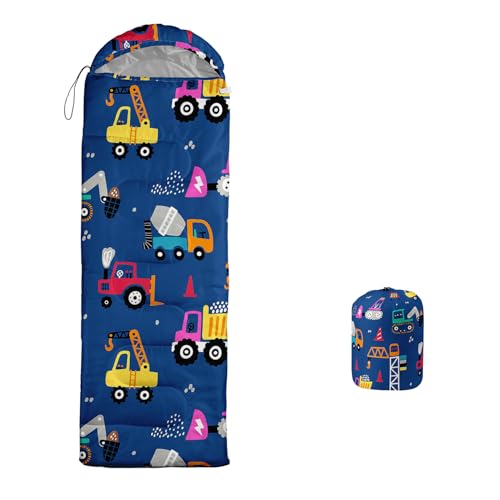 Camping Sleeping Bags Warm & Cool Weather Waterproof Backpacking Sleeping Bag All Seasons Camping, for Adult Kids Boy Girls Camping Gear Equipment, Traveling - color: I-Car2