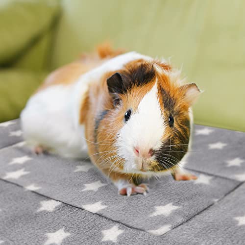 3PCS Rabbit Bed, Soft Bunny Bedding, Fleece Guinea Pig Blanket | Warm Plush Sleeping Mat, Cage Liner for Hamster Ferret Squirrel Hedgehog Rat - color: 01 - (3 Pcs)