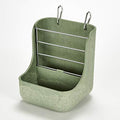 Kaytee Hay & Food Bin Feeder With Quick Locks For Pet Rabbits, Chinchillas, Guinea Pigs and Other Small Animals - size: 5.75 inches x 6 inches x 7 inches (Pack of 1)
