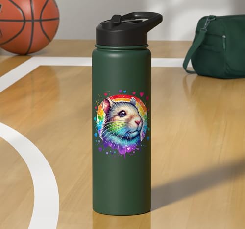 Degu Stainless Steel Insulated Water Bottle - color: Dark Green