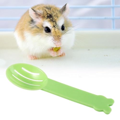 5 Pcs Hamster Sand Scoop Mini Hamster Litter Shovel Sifter Scooper Cage Cleaning Tool for Hedgehogs Hamster, Random Color