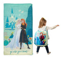 Frozen 2 Kids Soft Lightweight 2 Piece Sleeping/Slumber Bag and Sling Bag Set, 46"(L) X 26"(W), (Official Licensed Disney Product) By Franco
