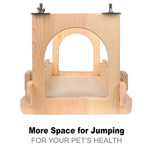 YKD Castle Chinchilla House and Chinchilla Wood Suspension Bridge Bundle Suit