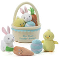 GUND Baby My First Easter Basket 5-Piece Sensory Plush Playset for Babies - style: My 1st Easter Basket