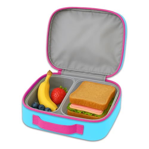 Minnie Mouse Lunchbox for School Girls Bundle w/Insulated Lunch Bag + More | Soft Minnie Lunch Box Plus Minnie Water Bottle, Stickers, More - Minnie Mouse School Supplies