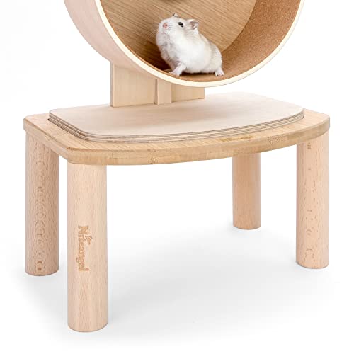 Niteangel Anti-Slide Hamster Wheel Platform: Small Size & Elevates Height - size: Small