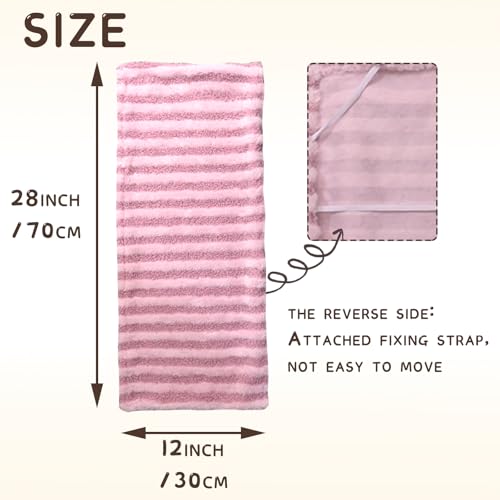Ramp Fuzzy Cover for Small Animals Cage Guinea Pig Ferret Nation Stair Cover for Guinea Pig cage & Small Animal Cages | Ramp Measures 28L x 12W Inches (Blue) - color: Blue