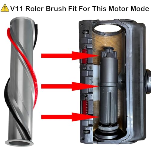 For Dyson V11 Roller Brush Replacement: For Dyson V11 Animal Absolute Cordless Vacuum - Reduce Noise Remove Pet Hair Easy To Install For Dyson Replacement Parts No 970135-01, 970100-05