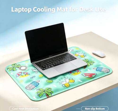 Water-Fillable Pet Cooling Mat, Pressure Activated Gel Cooling Pad for Dogs & Cats, Durable & Scratch Resistant, Perfect for Hot Weather to Prevent Overheating (88, Green, 15.7 * 19.7) - color: green, size: 15.7*19.7