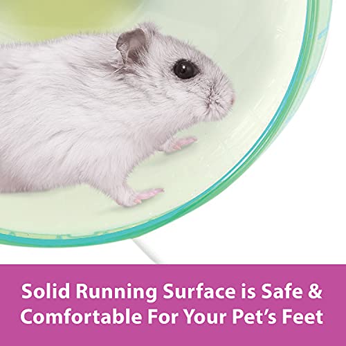 Kaytee Silent Spinner Wheel For Pet Mice and Dwarf Hamsters, Mini 4.5 Inch - size: Mini 4.5"