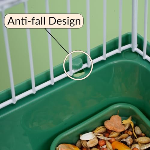 9.1×6.7×6.3 inch Small Portable Hamster Cages, Hamster Carrier, Pet Travel Carrier, Small Animal Pet Cages, with Water Bottle, Food Bowl, Wheel, Blue