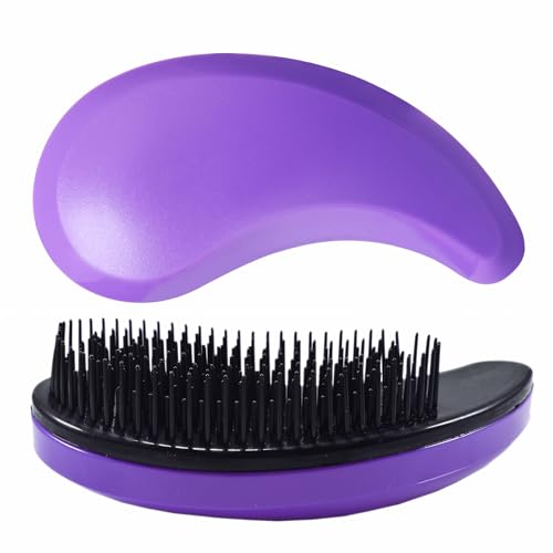 Puppy Brush, Soft Dog Brush for Grooming, Puppy Hair Remover Brush Comb, Grooming Tool for Poodles,Teddy, Yorkies, Maltese, Shih Tzu, Chihuahua, Light Purple - color: Light Purple
