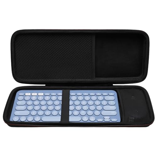 LTGEM Case for Logitech Pebble 2 Combo K380s Keyboard and M350s Mouse | Hard EVA Shell, Water-Resistant, Shock Protection, Scratch-Resistant Interior, Portable Travel Storage Case Only
