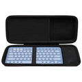 LTGEM Case for Logitech Pebble 2 Combo K380s Keyboard and M350s Mouse | Hard EVA Shell, Water-Resistant, Shock Protection, Scratch-Resistant Interior, Portable Travel Storage Case Only