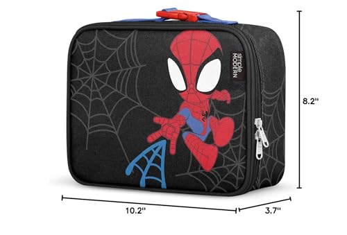 Simple Modern Marvel Spidey Kids Lunch Box & Insulated Lunch Bag for School | Hadley Cute Lunch Box for Girls, Boys, Toddlers | Fits Bento Box, Lunch Containers | Small Lunch Bag | Spider-Man, Spidey Kid - color: Marvel: Spidey Kid