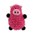 goDog Mopz Pig Squeaky Plush Dog Toy, Chew Guard Technology - Pink, Large - color: Pig Pink, size: Large