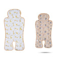 Gel Car Seat Cooler Pad,1 Pack Double Sides-Universal Baby Stroller Ice Cushion Cooler Mat,Summer Cooling Seat Liner,Multifunctional Suitable for Baby Dining Chair,Child Safety Seat (Giraffe+Lion) - color: Giraffe+Lion
