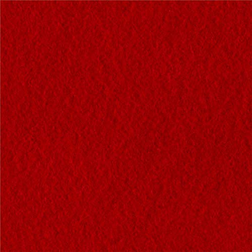 Polar Fleece Solid Red, Fabric by the Yard - color: Red, size: Yard