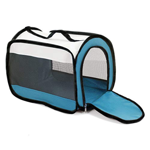 Ware Manufacturing Twist-N-Go Carrier for Small Pets, Hamsters, Ferrets, Rats, Guinea Pigs - Medium - Clors May Vary - size: 11.0"L x 8.3"W x 8.3"H