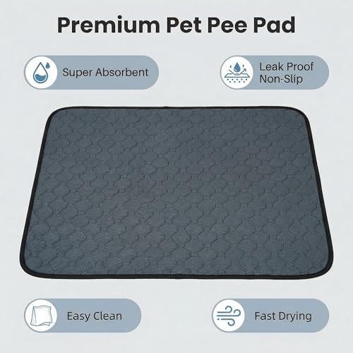 Guinea Pig Cage Liners - Washable Guinea Pig Pee Pads, Waterproof Reusable & Anti Slip Guinea Pig Bedding Fast and Super Absorbent Pee Pad for Small Animals Rabbit Hamster Rat - size: 12" 12"（5 pack Polyester）