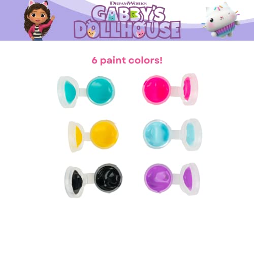 Innovative Designs Gabby’s Dollhouse DIY Paint Your Own Figurines Arts and Crafts Set for Girls - style: Gabbys Dollhouse