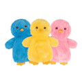 Best Pet Supplies Interactive Squeaky Dog Chew Toy, Ideal Dog Toys for Chewers, Small, Medium & Large Dogs, and Fetch Lovers - Crinkle Chicken (Yellow, Pink, Blue), Large - color: Crinkle Chicken (Yellow, Pink, Blue), size: Large