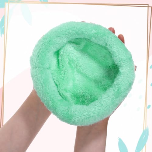 Small Hamster Beds with Plush, 5.51Inch Warm Guinea Pig Beds | Tiny Pet Hideout for Small Dwarf Rabbits Hedgehog Squirrel Ferret