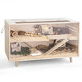 Pine Small Animals Houses&Habitats Chewproof, 40" Pine Guinea Pig Cage Hamster Cage for Small Animals (40" Large, Short-Legged Stick) - size: 40.0"L x 20.0"W x 20.0"H