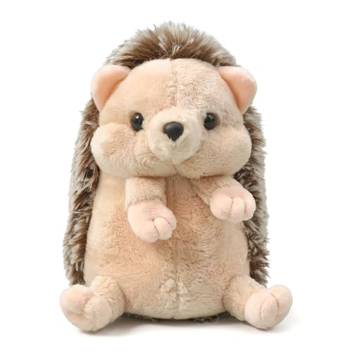 YUKOUQIAN Hedgehog Stuffed Animal Cute Plush Doll Toy 5 inch for Girls Boys Christmas (Hedgehog) - style: hedgehog