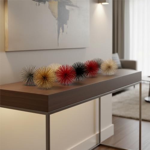 Modern Day Accents 5087 Pilluelo Urchin X-Small Gold Sphere Set of 2, 4" D - color: Gold, size: X-Small