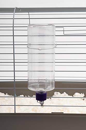 Lixit Standard Cage Water Bottles for Rabbits, Ferrets, Guinea Pigs, Hamsters, Rats, Mice and Other Small Animal's (32 Ounce, Clear) - color: Clear, size: 32 Ounce