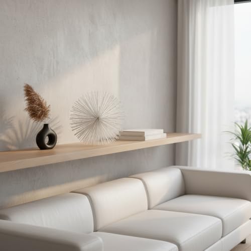 Modern Day Accents 5451 Erizo Spiked Medium White Sphere, 8" D - color: White, size: Medium
