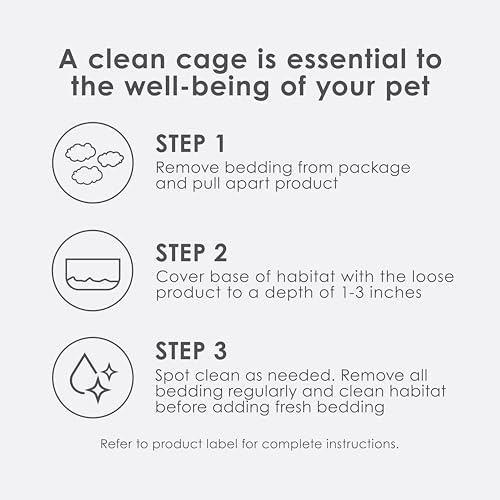 Kaytee Clean & Cozy Natural Paper Bedding, 100 Liter | Keeps habitats fresh. Small animal bedding for rabbits, guinea pigs, hamsters. Hamster bedding odor control, 99% dust-free - size: 100 Liter