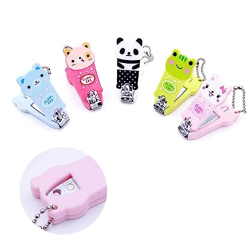 FRCOLOR Small Manicure Tools Nail Scissors Cartoon Nail Clipper Handy Nailcutter Animal Tool Nail Cutter