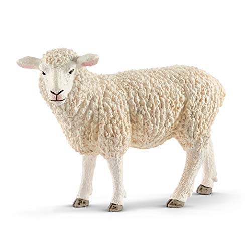 Schleich FARM WORLD - 4 PC Starter Barnyard Animal Set - Includes Cow, Sheep, Rooster and Sheep Figurines - Farm Animal Toys for Kids 3+ | 42385 | Farm Animal Figurine, Realistic Animal Toys, Cow Rooster Donkey Sheep Figures, Barn Toy for Kids 3+, Screen-