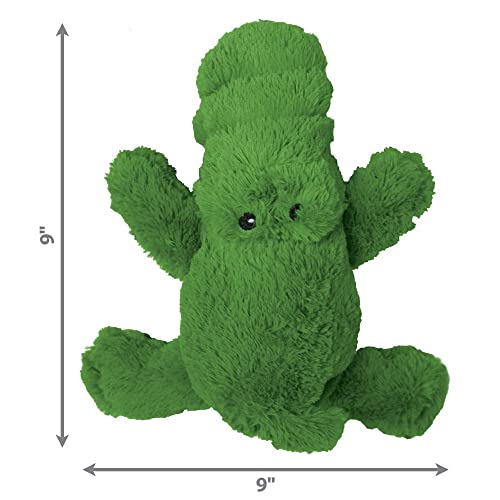 Kong Cozie Ali Alligator Plush Dog Toy, for Medium Dogs | Soft Indoor Cuddle Plush Toy with a Squeaker & Minimal Stuffing, Great for Snuggling & Gentle Indoor Play - size: Medium, style: Ali the Alligator
