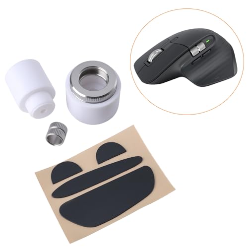 Scroll Wheel Set and Foot Pad Replacement Kits Compatible with Logitech MX Master Mouse