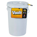 Gamma2 Vittles Vault Dog Food Storage Container, Up to 20 Pounds Dry Pet Food Storage, Made in USA | Made in USA, airtight seal keeps dry meals fresh and pests out, durable pantry bin for medium sized bags, easy scoop access - size: 20 Pound