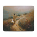 Christian Jesus with Lamb Mouse Pad, Christian Jesus Gifts Mouse Pads Mousepad for Office Desk Computers Laptop, Religious Faith Office Supplies Desk Accessories, 9.5x7.9 Inch - color: 15Child