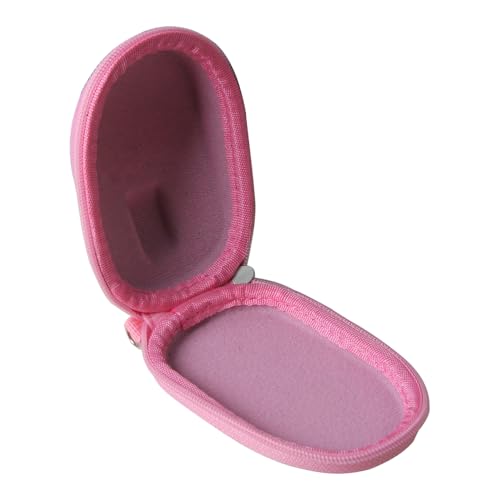 Hermitshell Hard Travel Case for Logitech M196 / Logitech M240 Silent / M220 Bluetooth Mouse (Only Case) (Pink) - color: Pink