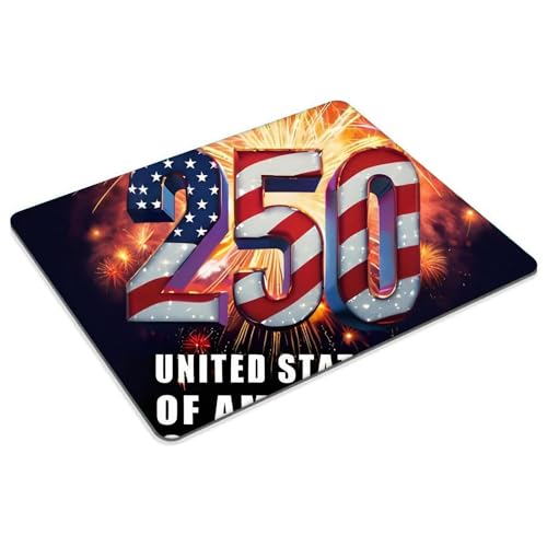 250th Anniversary Mousepad Non-Slip Rubber Base Mouse Pads for Computers Laptop - color: 250th anniversary