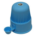 Pet Water Dispenser for Dogs and Cats, 67.6 oz – Gravity-Fed Water Bowl for Clean Drinking, Prevents Wet Fur, BPA-Free Polypropylene, Vida Mansa (Opaque Light Blue) - color: Opaque Light Blue