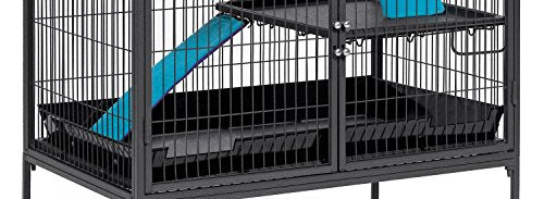 MidWest Homes for Pets Ferret Nation Lower Scatter Guard for Ferret Nation & Critter Nation Small Animal Cages - size: 33.5"L x 22.6"W x 3.5"H