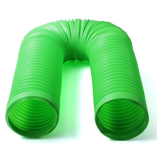3 Packs Pet Fun Tunnels, Small Animal Tunnel, Foldable Plastic Hamster Tunnel, Tube Pets Hideaway, Pet Mouse Training Hideout Tunnels for Guinea Pigs, Chinchillas, Rats, Ferrets, Dwarf Rabbits