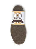 Warrior Alpaca Socks - 100% Alpaca Wool Felted Insoles & Liner Inserts for Shoes & Boots, Men & Women, 1 Pair - Cut to Size - Made in USA (XLarge) - size: XLarge