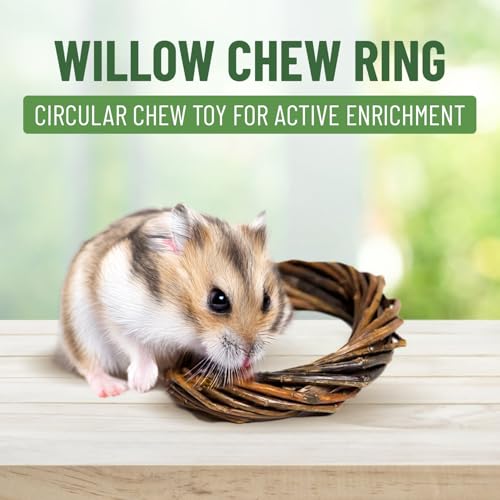 Small Pet Select Tiny Paws Willow Play Pack, Toys, Tunnel & Hideout | Natural Chew Toys & Cage Accessories, For Guinea Pigs, Rabbits, Bunnies & Other Small Pets