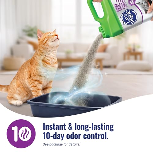 Cat's Pride Total Odor Control, Max Power, Clumping Litter Scented 15lb - size: 15 pounds, style: Total Odor Control Scented