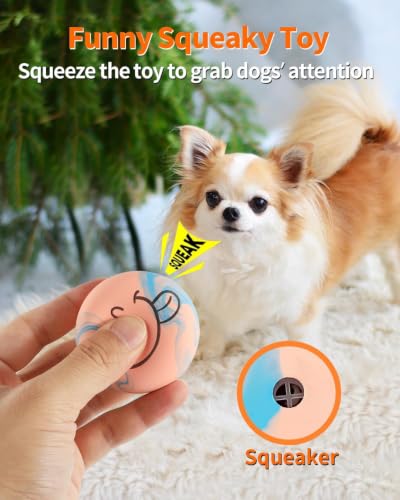 SCHITEC 3 Pack Puppy Teething Chew Toy Gift Set for Small Breeds | Dog chew bone & branch for teething puppies; natural latex squeaky ball; storage bag; ideal for small dogs.